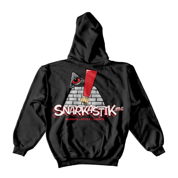 Black Snark Hoodie - Image 2