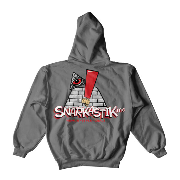 Gray Snark Hoodie - Image 2