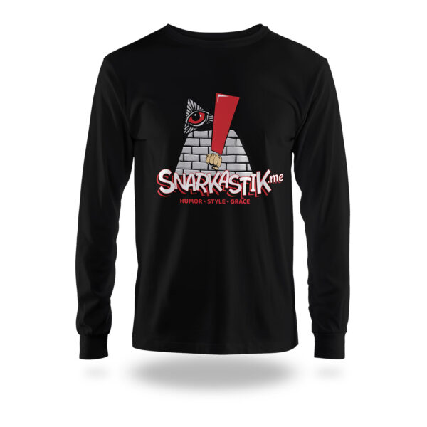 Black Snark Long-Sleeve Shirt