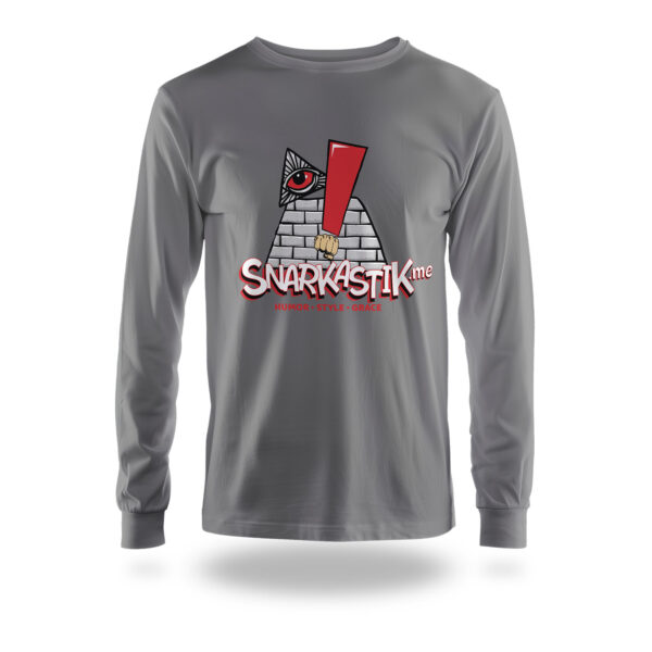 Gray Snark Long-Sleeve Shirt